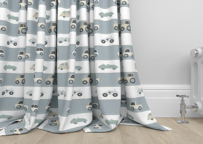 Brum Brum, Highway - Made to Measure Curtains - Image 6